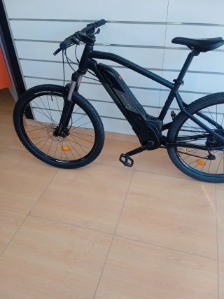 Bicicleta Eléctrica Rockrider Negra
