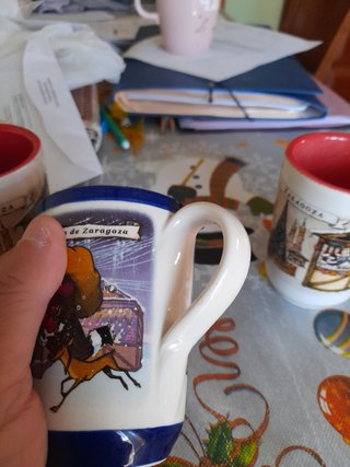 3 Tazas Cerámica Navideñas Zaragoza