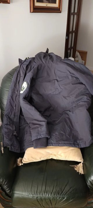 Parka juvenil Superdry azul Talla M