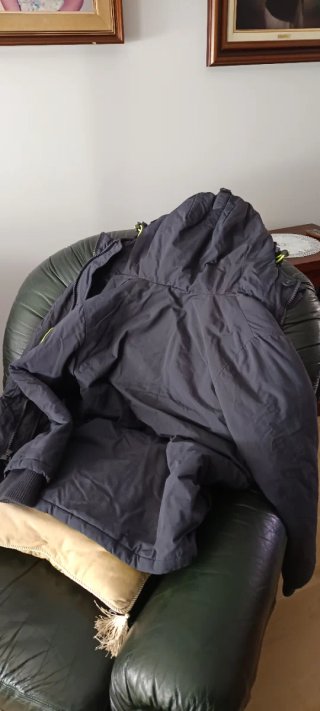Parka juvenil Superdry azul Talla M