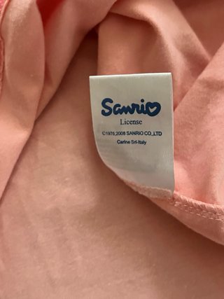 Canottiera rosa Hello Kitty nuova con cartellino