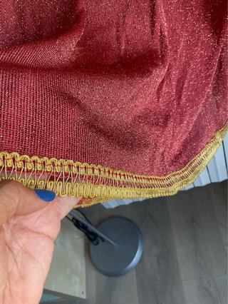 Maglia Nadini seta laminata ruggine vintage