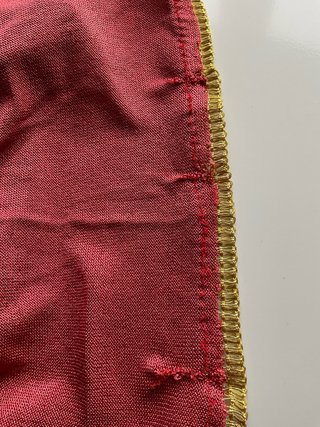Maglia Nadini seta laminata ruggine vintage