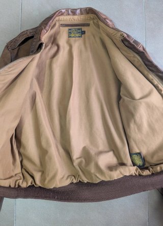 Chaqueta Cuero A2 Ralph Lauren Marrón
