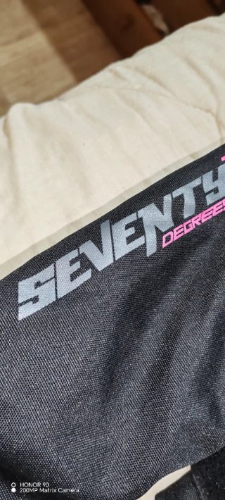 Chaqueta Moto SEVENTY DEGREES XS Negra/Rosa