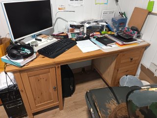 Escritorio Gamer y Escritorio Madera