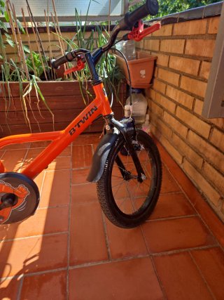 Bicicleta Infantil B twin Robot 500 16"