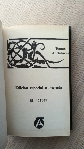 Colección Temas Andaluces 1985 - Edición Numerada