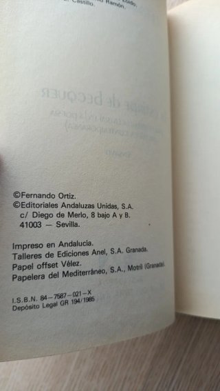 Colección Temas Andaluces 1985 - Edición Numerada