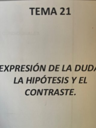 Temario Oposiciones Lengua Castellana
