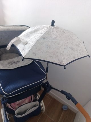 Carrito Muñecas Reborn Azul