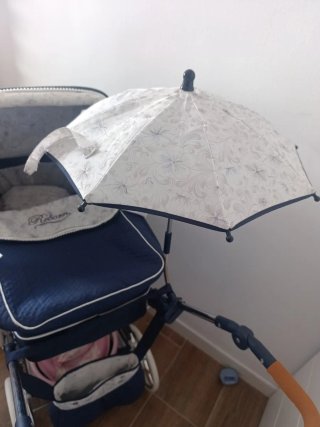 Carrito Muñecas Reborn Azul