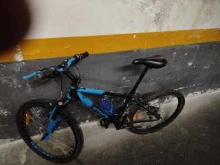 Bicicleta de Montaña Azul