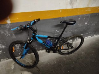 Bicicleta de Montaña Azul