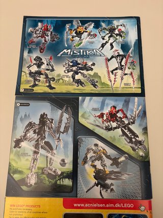LEGO BIONICLE AXALARA T9 8943 ISTRUZIONI ORIGINALI