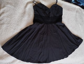 Vestido Negro Boho Encaje