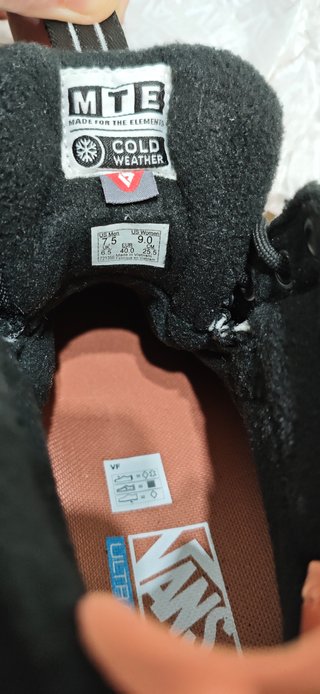 Vans Sk8-Hi MTE Impermeables Negro n40 (25,5cm)