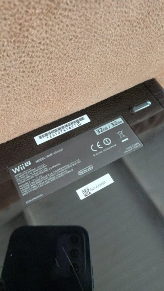 Wii U (sólo consola) para reparar o piezas