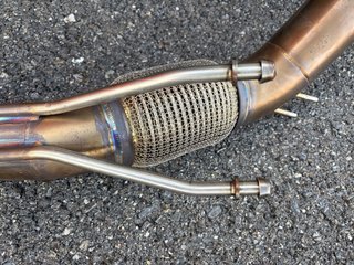 Downpipe descatalizada SPE OPF Golf GTI 7.5