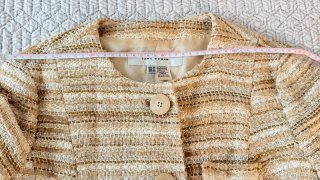Zara Chaqueta Manga Francesa Texturizada M00290