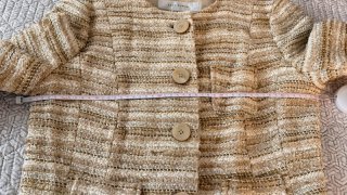 Zara Chaqueta Manga Francesa Texturizada M00290