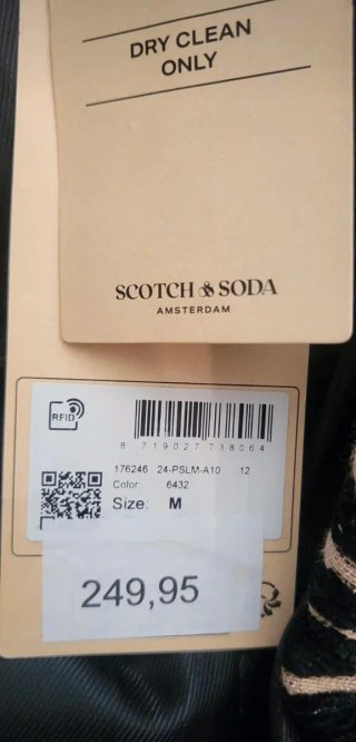 Abrigo  Scotch & Soda animal print