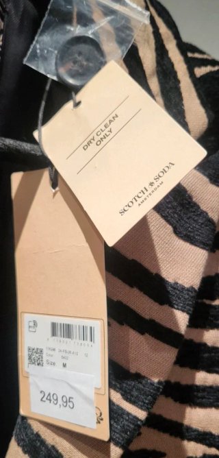 Abrigo  Scotch & Soda animal print