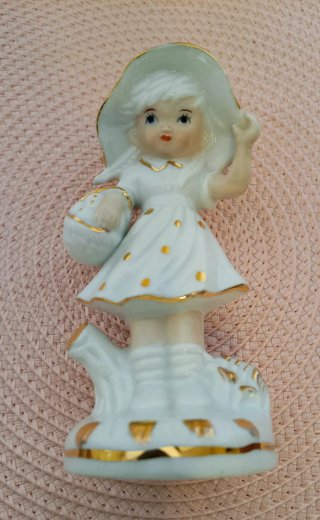 Statuetta porcellana vintage anni 70/80