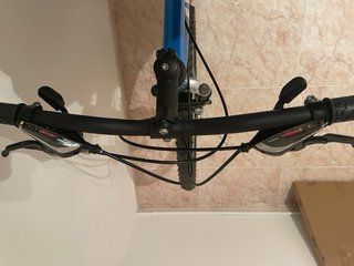 Bicicleta de Montaña Ibiza Blanca y Azul