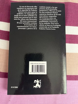 La casa de Bernarda Alba (Coleccion Letras Hisp...