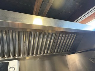 Campana extractora industrial acero inoxidable