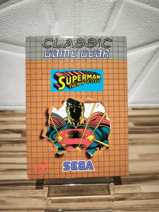 Superman The Man of Steel Game Gear Sega