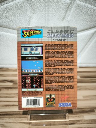Superman The Man of Steel Game Gear Sega