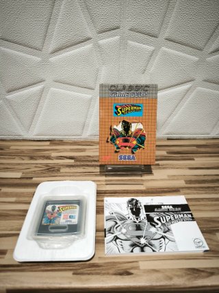 Superman The Man of Steel Game Gear Sega
