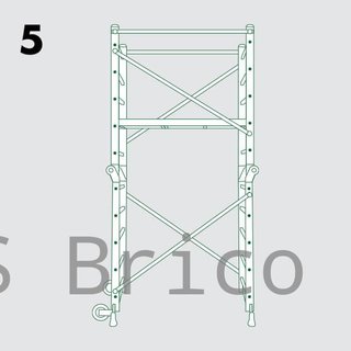 Andamio Multiusos Plegable - 4 Metros