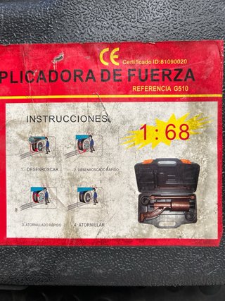 Multiplicadora de par para camión 1:68