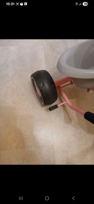 Triciclo para niña rosa