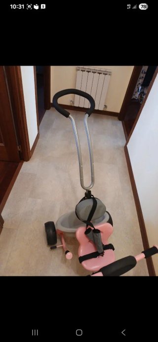 Triciclo para niña rosa