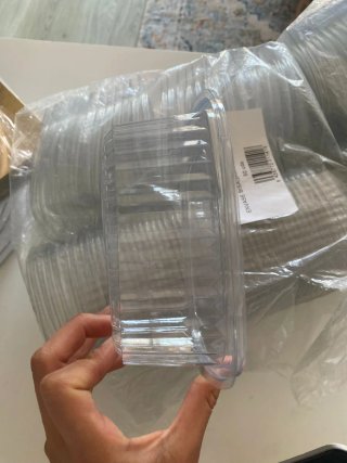 Bandejas Desechables Transparentes 500cc (79u)
