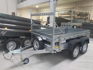 Remolque 2 ejes galvanizado