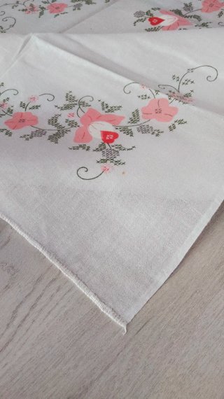 Tovaglia floreale anni 70