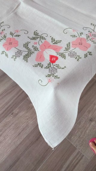 Tovaglia floreale anni 70