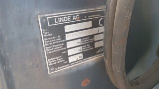 CARRETILLA Eléctricas ELEVADORA LINDE 1600 kg