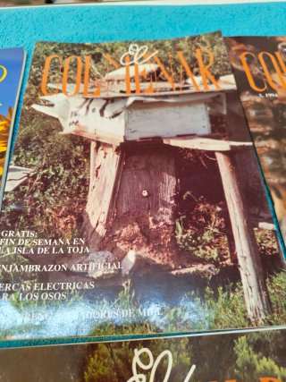 Revistas apicultura El Colmenar 1994 y 1995.