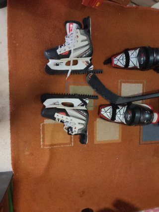 Equipación completa hockey hielo