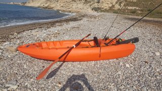 Kayak Pelican Sonic 80x Naranja 2,30m