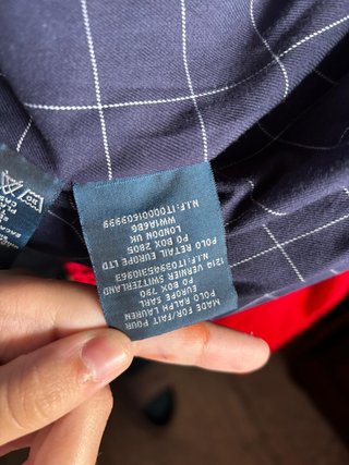 Cazadora Polo Ralph Lauren Roja Talla XL
