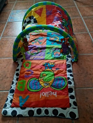 Manta juegos Playgro Zany Zoo Túnel Gimnasio Bebé
