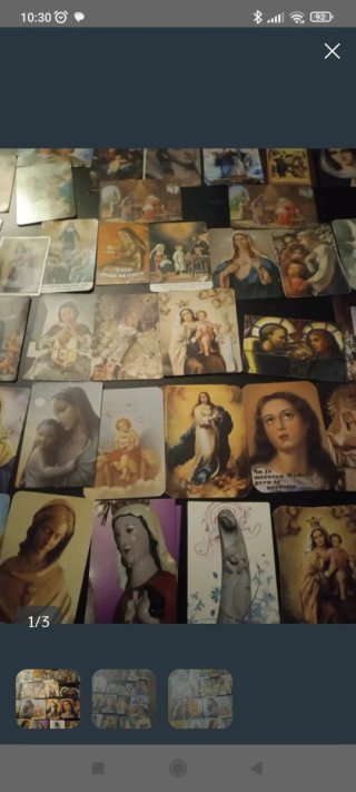 Lote de más de 500 calendarios de bolsillo