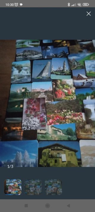 Lote de más de 500 calendarios de bolsillo